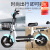 安顺骑新国标可上牌电瓶车48v小型电动自行车男女双人 学生代步车 绿色（电池可提+靠背） 48v12ah (铅酸助力续航约80里）
