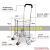 伏加瑞购物车爬楼折叠买菜车小拉车手拉车便携手拉车家用推车拉杆拖车 四轮标准款铝合金材料非两用
