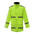 三层复合雨衣交通应急救援反光摩托骑行巡逻衣荧光绿加厚防暴雨服 三层复合单上衣 XL