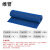 维誉 pvc镂空塑料地垫卫生间耐磨防滑脚垫 蓝色 5.5mm厚*1.2m宽*1m长