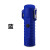 百舸 户外野营手电筒 ABS长时间密封防水防风USB充电双电弧打火机 蓝色