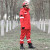 谋福（CNMF）255 红色冬季救援棉服 户外抢险防水透气应急服装 搜救消防反光衣（冬季救援棉服M码）