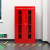 臻远 ZY-YJG-19 应急柜物资柜消防柜救灾事故器材柜救援装备柜 红色   1000*500*1800