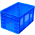 周转箱塑料长方形加厚物流箱带盖塑料框塑料箱收纳箱胶箱养鱼箱 EU4316箱:40*30*17.5cm 灰色箱子
