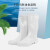双安 BS001 PVC模压靴红叶PM95舒适耐磨耐油食品靴雨鞋白色35码1双装ZHY
