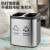 科力邦（Kelibang） 不锈钢垃圾桶 商用物业办公 无盖直投式大号三分类市政户外垃圾箱 45L 砂钢 KB1096