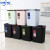 中环力安 北欧拼色垃圾桶 卫生间厨房分类垃圾篓办公室塑料垃圾桶 A 中号方形 颜色随机