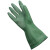 者也（ZYE) 防滑耐用丁基胶加厚手套 建筑印染耐酸碱耐磨防护手套 绿色 M
