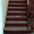 楼梯踏步垫免胶自粘防滑大理石瓷砖实木台阶地毯地垫 咖啡横条 55*20+3魔术扣型