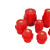 豪德盛 SM高强度纺锤型红色绝缘子配电箱铜排零地排用  高强度绝缘子SM-30H-M6（10只装）低压铜芯绝缘子