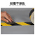 定制 高耐磨Y0黑黄粘地面划线标识斑马线胶带地板胶带0米 【黑黄】宽80mm*30米(复合材料)