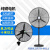 杨柳清泉 工业落地扇电风扇塑钢叶5档大风量牛角扇立式电扇FS-75(黑色)