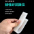 贝傅特 白色硅胶方条 防水耐高温密封条耐磨橡胶实心方形扁条 10*20mm（一米价） 