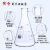 三角烧瓶耐高温烧瓶加厚摇瓶实验室锥形瓶50ml/100ml/250ml/5 三角瓶硅胶塞40-45（2个）