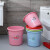庄太太 18L红色34*32cm 加厚洗衣塑料水桶手提装水大红色塑料桶盆桶
