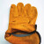 牛皮电焊手套左手单只电焊工专用黄牛皮隔热耐磨防烫劳保防护手套 牛皮手套1只（左手）
