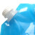 冰禹 BYA-345 塑料手提储水袋 便携式可折叠水箱 户外旅行装水袋 蓝色10L  