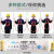 豪玛 五点式安全带高空作业 安全绳套装电工腰带保险带工地施工耐磨 国标双绳绑腿标准钩2米