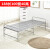 LISM适用于折叠床单人床双人床出租房简易午休床经济型1.2米铁床钢丝 加厚加固一米宽铁条床 188