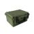 百世盾 安全防护箱 塑料PP M6150军绿色 手提式加厚多功能工具箱仪器箱 430*354*217mm