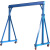 龙门吊1吨3/5吨起重吊架移动可升降式小型行吊简易吊车电动龙门架 3吨 高2.5米宽2.5米