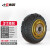 衡固米想子配件万向轮重型实心橡胶脚轮平板推车轮轱辘承重轮 3寸中型橡胶单轮