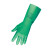 赛立特安全RNF15丁腈防化学手套植绒衬里耐磨耐油防化防水手套绿色9码12副装