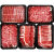 鲜太公澳洲和牛M5雪花原切牛肉片牛肋排涮火锅烧烤烤肉食材 和牛M5原切牛肉片200g*5盒