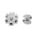 LED 3535白光3W/5W CREE-XPE白光Q5 暖白LED手电灯珠强光带底板 灯珠焊接(16MM底板) 3  暖白