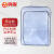 鸣固 PVC无尘包 防静电透明无尘包背包17寸 升级版(40 ×30×20cm)