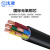 沈津 ZR-VV-0.6/1KV-3*95+2*50mm² 国标铜芯阻燃电力电缆 1米