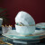 子睿 景德镇陶瓷碗碟套装家用北欧金边高档碗盘组合创意六角餐具套装 60头 60件