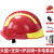 抢险救援头盔户外安全头盔应急地震救助F2安全帽防护镜手电灯支架 红色救援头盔+支架+防护镜+手电