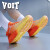 沃特（VOIT）跑步鞋增高马拉松跳绳鞋夏季新款缓震厚底网面透气运动男女休闲鞋 绿色 43