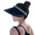 衣拉贝蒂珍珠满钻高级感网红空顶帽海边旅行帽小香风遮阳帽夏季防晒太阳帽 MZ1840卡其 均码