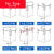 卡莱文适用吨袋吨包吨包袋1吨太空集装袋预压污泥袋1吨位加厚吨袋吨包袋 100*100*110 2吊大开口/平底兜底加围