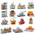 万致（WANZHI）小积木拼装街景屋组装模型桌面摆件立体儿童礼物拼插玩具 角楼（02005）