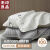 无印良品纯棉抑菌枕套枕芯保护隔离层家用隔脏枕头套单只48*74cm灰