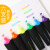 日本UNI三菱荧光笔 透视荧光笔USP-200可视窗小学生用糖果色粗划线重点儿童莹光笔 粉色2支
