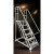 不锈钢登高车铝合金脚踏步台阶梯阁楼子工程爬梯凳仓库脚手取货架 4步1000mm(载重150KG)