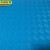 京洲实邦 蓝色波浪纹1*1m 牛筋PVC防水防滑地垫车间仓库地胶板JZSB-9047