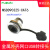 鹿色金属外壳网口USB转接头母母对插25mm开孔MSDD90325-CAT6 USB2.0 MSDD90325-USB2.0AA USB2.0