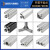 智恩国标工业铝型合计材2020T-4铝方管支架3D打印机铝合金型材20*20CH