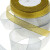 海斯迪克 HKLY-145 宽金葱带 2cm银葱带烘焙蛋糕盒包装丝带 金银色缎带 银葱带（3厘米宽 一卷25码）