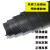 黑色细条纹橡胶板绝缘胶垫地板地毯耐磨防滑垫3mm5mm胶皮垫板 细条纹 1.5米*10米*5毫米