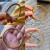 手表包表膜珠宝首饰保护膜手镯包镯子PVC吸附膜6丝黄金古法吸附膜 透明3CM(6丝薄 长50米)