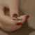黎予925银饰鲁伯特之泪戒指女时尚个性设计小众素圈感食指环首饰 《鲁伯特之泪》戒指 大小可调节