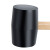 卡夫威尔木柄橡胶锤橡皮锤检验锤 胶榔头 地板瓷砖安装锤 HA0216E 木柄橡胶锤500g HA0216E