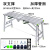 折叠马凳脚手架装修升降室内加厚刮腻子多功能平台施工程梯子 双支撑 加厚  管面30*160