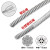 艾科堡 304不锈钢包塑钢丝绳10mm粗10米长7*19PVC透明钢绳 AKB-BXG-GSS